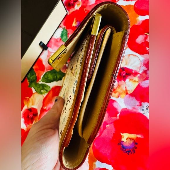 Louis Vuitton White Murakami Long Trifold Porte Tressor Wallet with LV Box - Picture 6 of 15